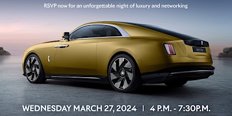 Networking Mixer: Join HKASC Young Executive Club at Rolls-Royce Motor Cars