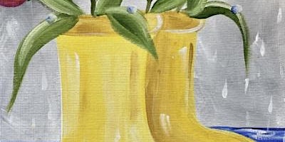 Paint with Ashley Blake “Rain Boots” Paint Night primary image