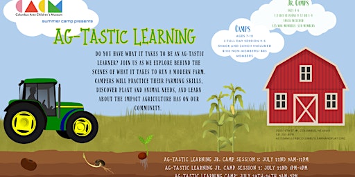 Imagen principal de Ag-Tastic Learner Jr Camp Morning Session