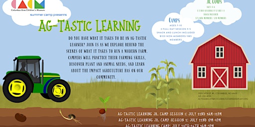 Imagem principal de Ag-Tastic Learner Jr Camp Afternoon Session