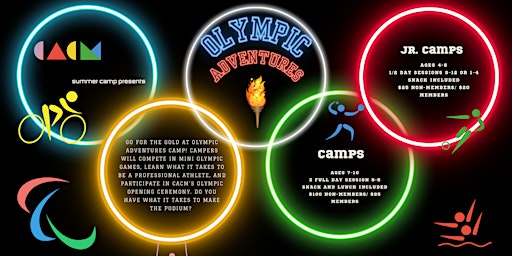 Imagem principal do evento Olympic Adventures Jr Camp Morning Session