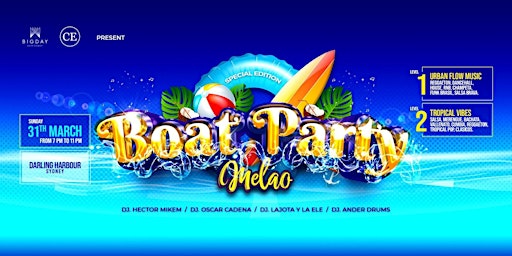 Imagen principal de Melao Boat  Party - Sydney Latin Cruise 2024