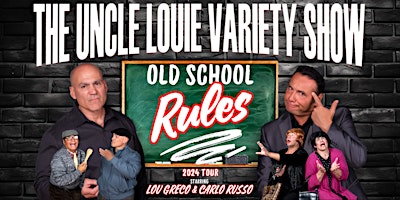 Primaire afbeelding van The Uncle Louie Variety Show - Detroit ( Dinner- Show)