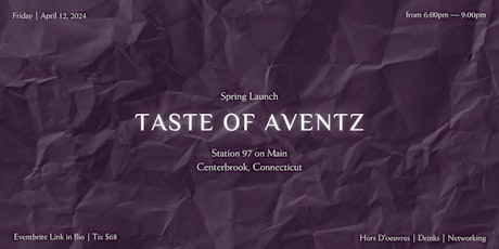 Taste of AVENTZ