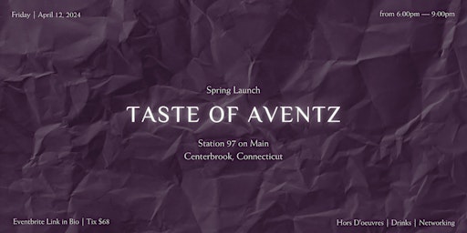 Imagem principal do evento Taste of AVENTZ