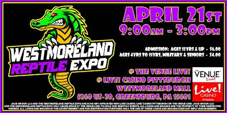 Westmoreland Reptile Expo