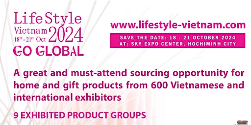 Welcome to Lifestyle Vietnam – The Vietnam International HomeDécor and Gift primary image