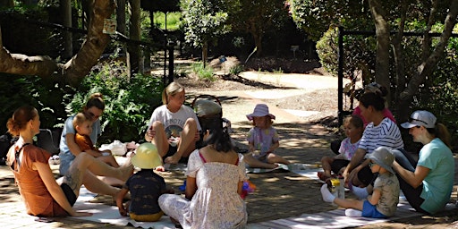 Primaire afbeelding van WildFlowKids Family Yoga at the Eco Markets