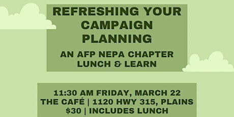 Refreshing Your Campaign Planning primary image