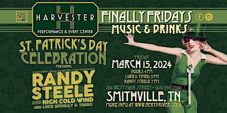 Imagem principal do evento St. Patrick's Day with Randy Steele and High Cold Wind at the Harvester