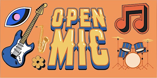 Monthly Open Mic Night with Caswyn Moon and Faith Kelley primary image