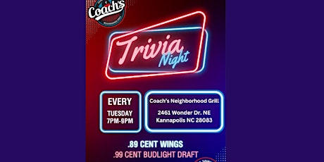 Tuesday Night Trivia with DJ Jonny Fresh