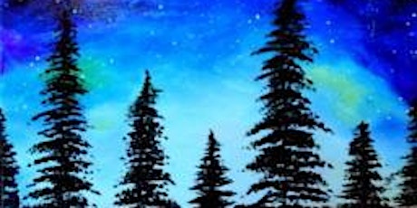 IN-STUDIO CLASS  Galactic Night Sky Fri. May 10th 6:30pm $40