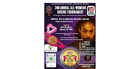 2nd Annual All Women Boxing Tournament