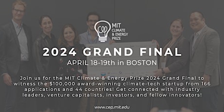 2024 MIT Climate & Energy Prize: Grand Final