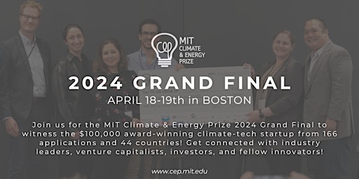 2024 MIT Climate & Energy Prize: Grand Final primary image