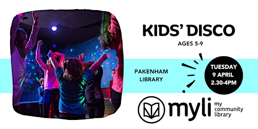 Imagem principal de Kids' Disco (ages 5-9) @ Pakenham Library