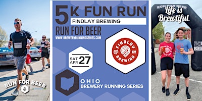 Imagem principal de 5k Beer Run x Findlay Brewing | 2024 Ohio Brewery Running Series