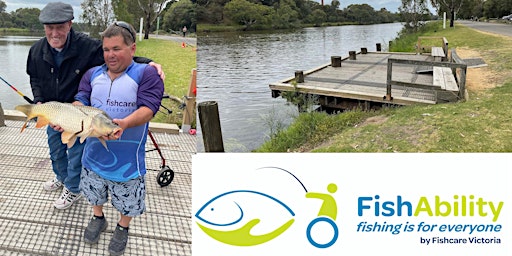 Immagine principale di FishAbility by Fishcare: Disability-friendly Fishing- Barwon River, Geelong 