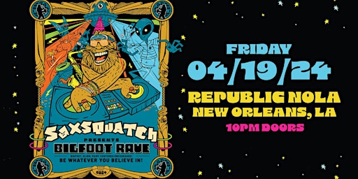 Imagen principal de Saxsquatch's Bigfoot Rave