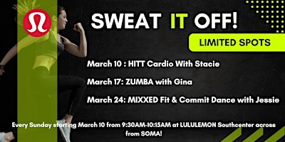 Hauptbild für Sunday Sweat Series - Westfield Southcenter Mall