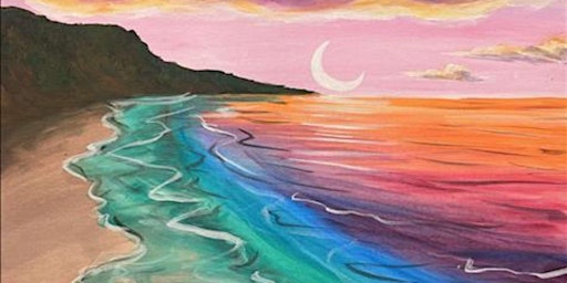 The Tide at Sunset - Paint and Sip by Classpop!™ primary image