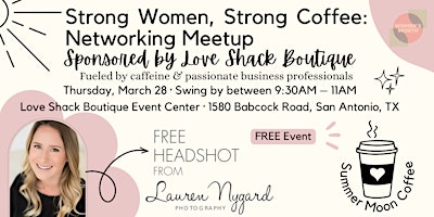 Strong Women, Strong Coffee: Networking Meetup