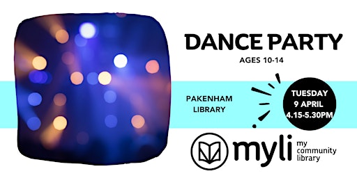 Primaire afbeelding van Dance Party (ages 10-14) @ Pakenham Library (Hall)