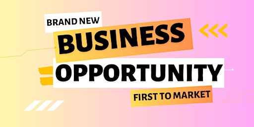 Hauptbild für Brand New Business Opportunity - First to Market