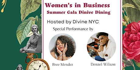 Primaire afbeelding van Women In Business Summer Gala Divine Dining