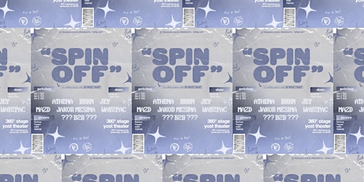 Peaking Duck Presents: "SPIN OFF" Boiler room style primary image