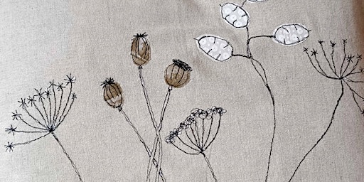 Primaire afbeelding van Sensational Seed Heads Embroidery Class  at Abakhan Mostyn