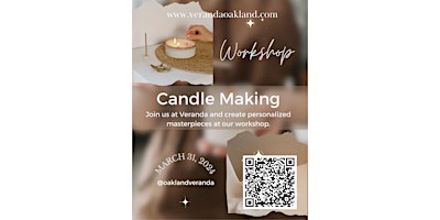 Imagem principal do evento Veranda Candle Making Workshop