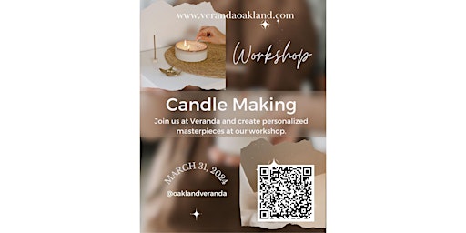Imagem principal do evento Veranda Candle Making Workshop
