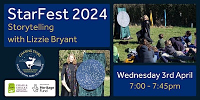 Imagem principal de StarFest - Storytelling with Lizzie Bryant (Family Session)