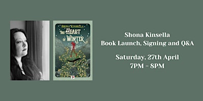 Imagem principal do evento Shona Kinsella: Book Talk, Signing + Q&A
