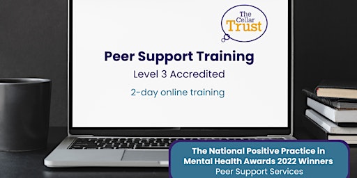 2 day ONLINE Peer Support Training 7th and 14th May 2024 primary image