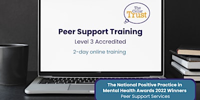 Imagen principal de 2 day ONLINE Peer Support Training 7th and 14th May 2024