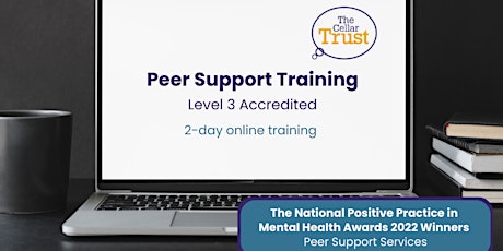 2 day ONLINE Peer Support Training 4th and 11th June 2024