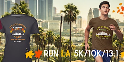 Image principale de Run LA "City of Angels" 5K/10K/13.1 Summer