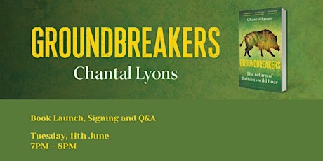 Chantal Lyons: Book Talk, Signing + Q&A