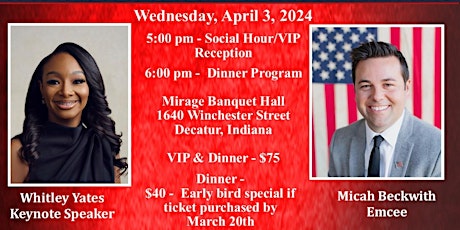 Adams County Republican Party Lincoln Day Gala 2024