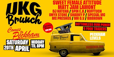 Primaire afbeelding van UKG Brunch - Comes to Peckham