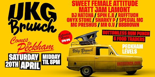 Hauptbild für UKG Brunch - Comes to Peckham