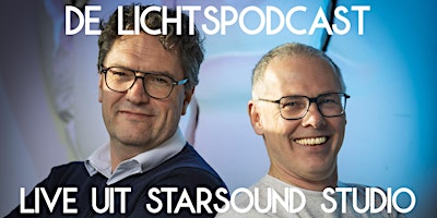 Imagem principal do evento 25e Lichtspodcast LIVE uit Starsound Studio