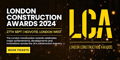 Image principale de London Construction Awards 2024