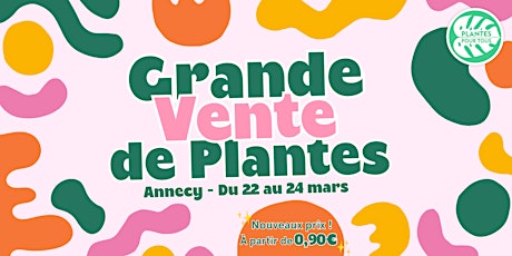 Imagem principal do evento Grande Vente de Plantes Annecy