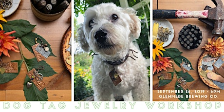Jewelry for Dogs // Dog Tag Stamping Workshop for Dogs or Cats primary image