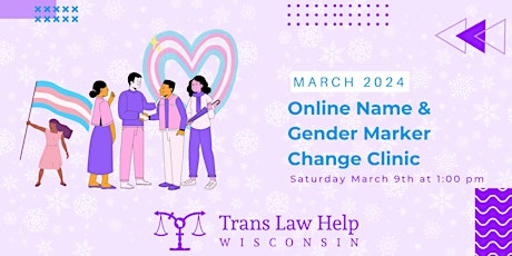 March 2024 Name & Gender Change Clinic primary image