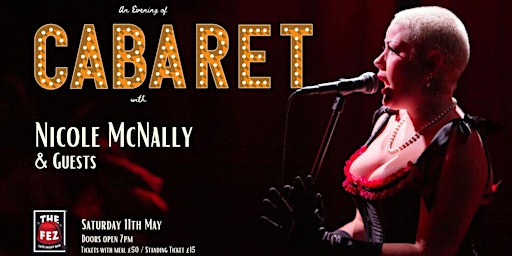 Imagem principal do evento An Evening of Cabaret With Nicole McNally & Guests